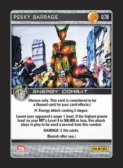 Pesky Barrage - U078 - Foil